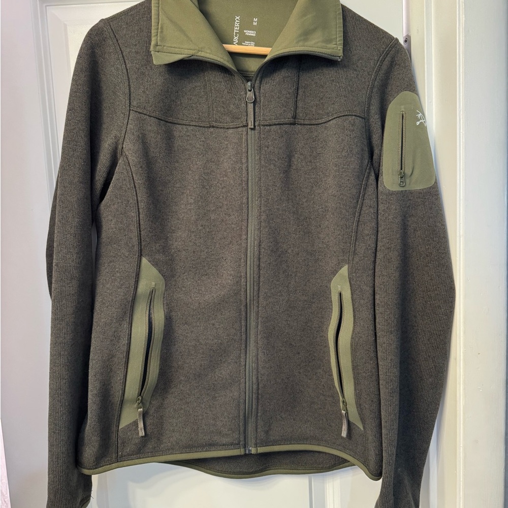 Arc'teryx Olive Performance Jacket